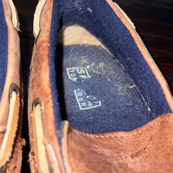 Sperry TopSider Cormorant STS94869 Brown Blue Slip-On Duck Boots Women's Size 7 - Picture 11 of 11